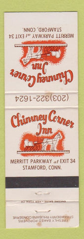 Matchbook Cover - Chimney Corner Inn Stamford CT WEAR