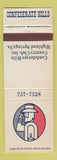 Matchbook Cover - Confederate Hills Highland Springs VA