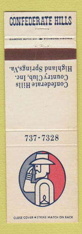 Matchbook Cover - Confederate Hills Highland Springs VA