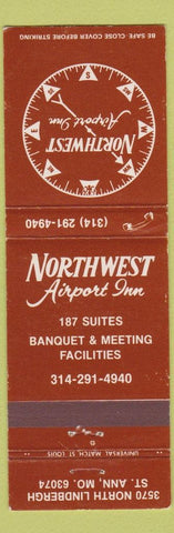 Matchbook Cover - Northwest Airport Inn St Ann MO