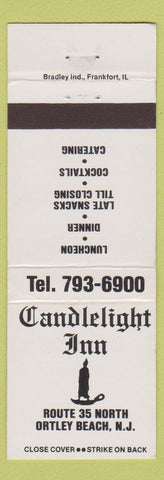 Matchbook Cover - Candlelight Inn Ortley Beach NJ