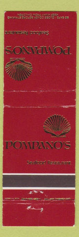Matchbook Cover - Pompano's Seafood Restaurant