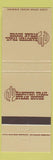 Matchbook Cover - Hanover Trail Steak House cactus