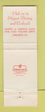 Matchbook Cover - Club on 39 Chicago IL