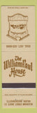 Matchbook Cover - William Paul House Holden MA