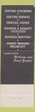 Matchbook Cover - William Paul House Holden MA