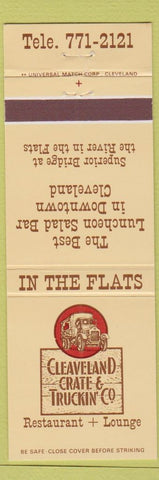 Matchbook Cover - Cleveland Crate Trucking Company Restaurant OH
