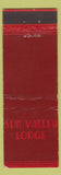Matchbook Cover - Sun Valley Lodge ID