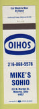 Matchbook Cover - Mike's Sohio oil gas Minerva OH