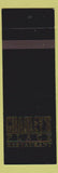 Matchbook Cover - Charley's Place Restuarant West Hartford CT