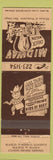 Matchbook Cover - Midway Chuck House San Diego CA