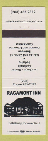 Matchbook Cover - Ragamont Inn Salisbury CT