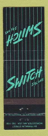 Matchbook Cover - Switch Salons Worcester MA WEAR