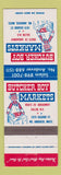 Matchbook Cover - Butcher Boy Markets Salem NH