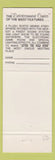 Matchbook Cover - After the Gold Rush Denver Minneapolis Phoenix Indianapolis