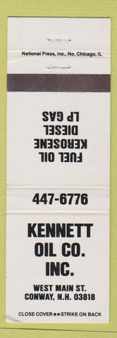 Matchbook Cover - Kennett Oil Company Conway NH