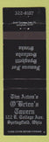 Matchbook Cover - Jim Acton's O'Brien's Tavern Springfield OH