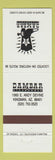 Matchbook Cover - Dambar Steakhouse Kingmaz AZ