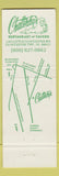 Matchbook Cover - Chatterley's Restaurant Tavern Gloucester Township NJ