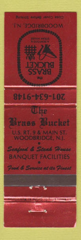 Matchbook Cover - Brass Bucket Woodbridge NJ