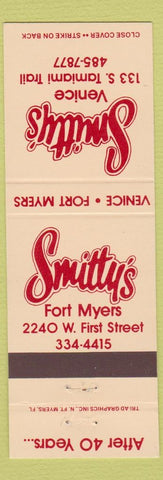 Matchbook Cover - Smitty's Fort Myers Venice FL