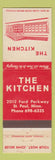 Matchbook Cover - The Kitchen St Paul MN