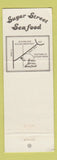 Matchbook Cover - Sugar Street Seafood Sugarland TX