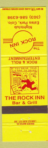 Matchbook Cover - The Rock Inn Estes Park Colorado