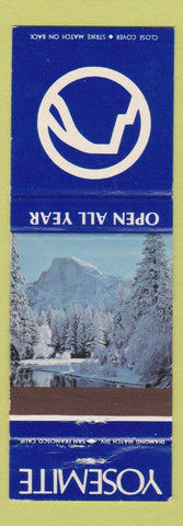 Matchbook Cover - Yosemite National Park The Ahwahnee CA