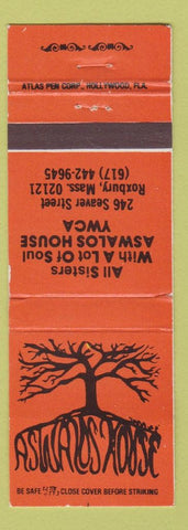 Matchbook Cover - Aswalos House YMCA Roxbury MA