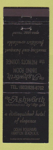 Matchbook Cover - Ashworth Dining Room Hampton Beach NH