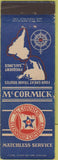 Matchbook Cover - McCormack Steamship Lines WEAR