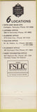 Matchbook Cover - First Federal Savings Loan Covington Latonia Elsmere KY