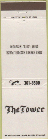 Matchbook Cover - The Tower St Louis MO