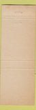 Matchbook Cover - Dimmitt Gin and Elevator cotton grain Dimmitt TX