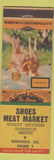 Matchbook Cover - Shoes Meat Market Ringgold GA low phone #