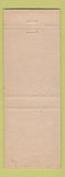 Matchbook Cover - Moscow Auto Court ID Wade's Drive In restaurant