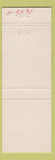 Matchbook Cover - Centennial Lanes Bowling Hays KS