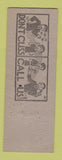 Matchbook Cover - JJ Lown Roofing Juneau AK low phone #
