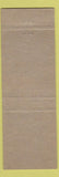 Matchbook Cover - Hotel Spaulding Duluth MN