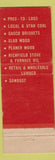 Matchbook Cover - Etheridge Lumber and Fuel Chehalis WA truck