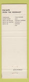 Matchbook Cover - 1969 Oldsmobile JS Snowberger Waynesboro PA