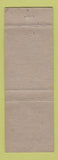 Matchbook Cover - J and J Texaco oil gas Pryor OK low phone # WEAR