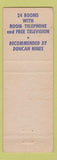 Matchbook Cover - New Kentucky Motel Ashland KY