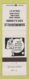 Matchbook Cover - Summerville Cafe Lounge Riggins ID girlie
