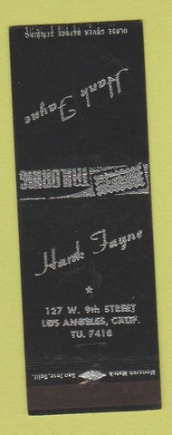Matchbook Cover - Hank Fayne Los Angeles CA Tailor
