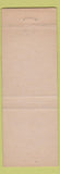Matchbook Cover - Cy's Restaurant Bar Cuyahoga Falls OH