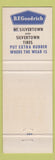 Matchbook Cover - BF Goodrich Tires Denver Colorado