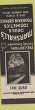 Matchbook Cover - Marshall's Drugs Fountain Ann Arbor MI