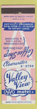 Matchbook Cover - Valley View Motel Cleveland OH